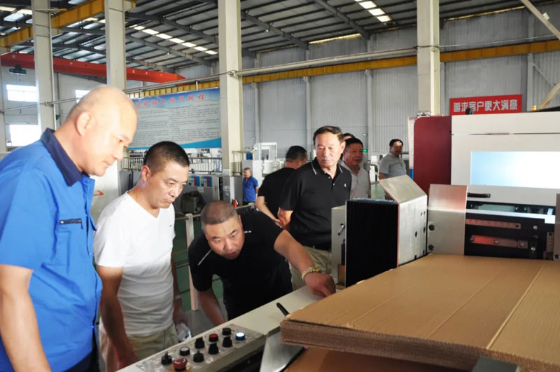 感恩有您，一路同行--熱烈歡迎保定包裝協(xié)會蒞臨信川參觀指導！