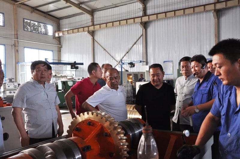 感恩有您，一路同行--熱烈歡迎保定包裝協(xié)會蒞臨信川參觀指導！