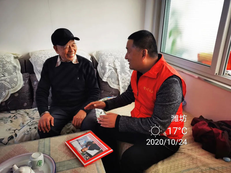 重陽情更濃--信川機(jī)械開展重陽節(jié)走訪慰問活動(dòng)